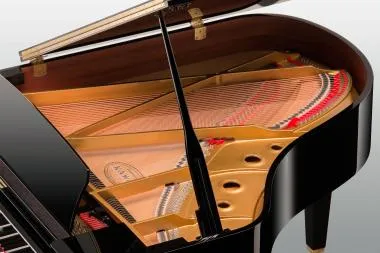 Kawai GL-10 M/PEP akusztikus zongora, 88 billentyű, 152cm hosszú, fényes fekete
