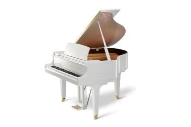 Kawai GL-10 WH/P akusztikus zongora, 88 billentyű, 152cm hosszú, fényes fehér