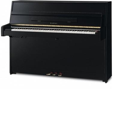 Kawai akustické pianino, ATX3 hybridní systém, 88 kláves, 110 cm, lesklá bílá