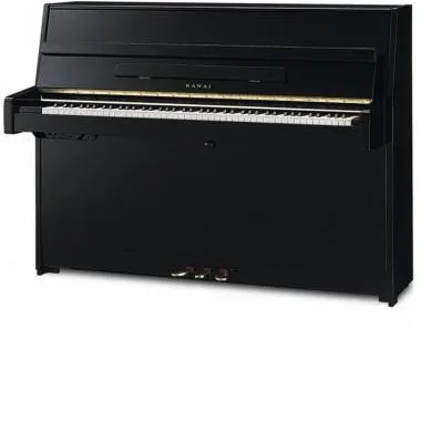 Kawai K-15E ATX3L WH/P akusztikus pianínó, ATX3 hibrid rendszer, 88 billentyű, 110cm magas, fényes fehér