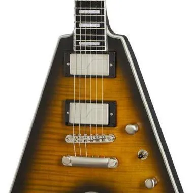 Epiphone Flying V Prophecy YTA Yellow Tiger Aged Gloss elektromos gitár