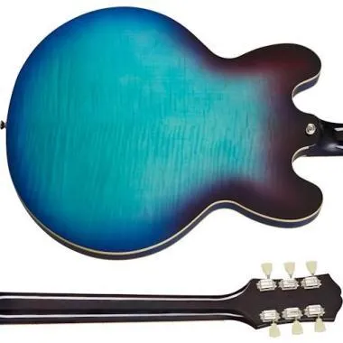 Epiphone ES335 Figurált BBB Blueberry Burst elektromos gitár