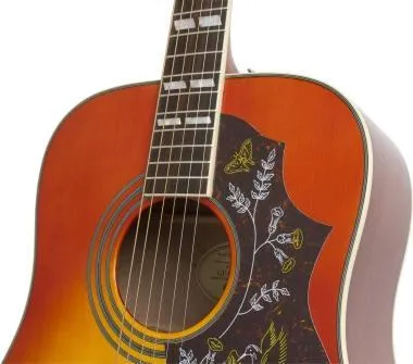 Epiphone Hummingbird Studio Solid Top FC Faded Cherry Sunburst elektro-akusztikus gitár
