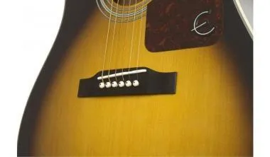 Epiphone J-15 EC Deluxe Fishman Presys-II VS Vintage Sunburst elektro-akusztikus szett tokkal