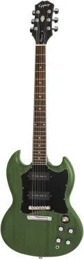 Epiphone SG Classic Worn P90 WIG Worn Inverness Green elektromos gitár