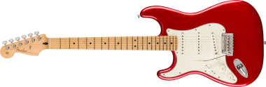 Fender Elektrická kytara Player Stratocaster, levá, Candy Apple Red