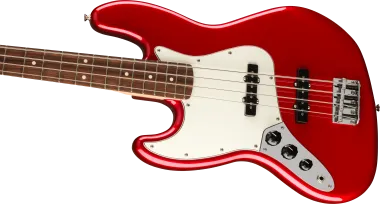 Fender Player Jazz Bass Left-Handed, Pau Ferro Fingerboard, Candy Apple Red