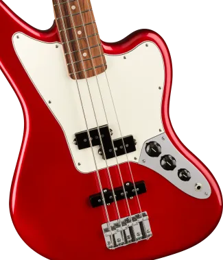 Fender Player Jaguar Bass, Pau Ferro Fingerboard, Candy Apple Red