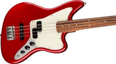 Fender Player Jaguar Bass, Pau Ferro Fingerboard, Candy Apple Red
