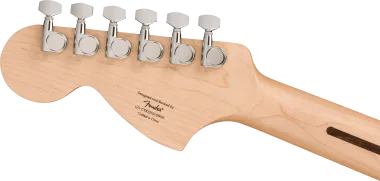 Squier FSR Affinity Series Stratocaster QMT, Laurel Fingerboard, White Pearloid Pickguard, Crimson R