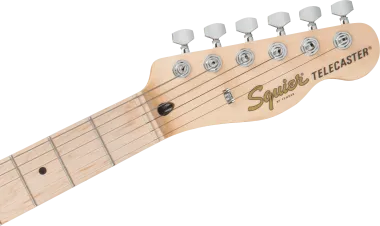 Squier FSR Affinity Series Telecaster, Maple Fingerboard, Black Pickguard, Black