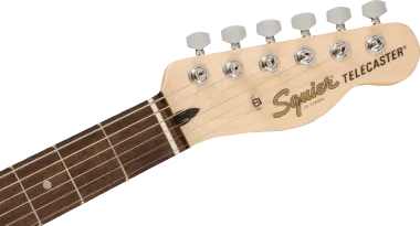 Squier FSR Affinity Series Telecaster Deluxe, Laurel Fingerboard, Black Pickguard, Silverburst