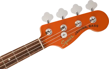 Squier FSR Affinity Series Jaguar Bass H, Laurel Fingerboard, Black Pickguard, Matching Headstock, M