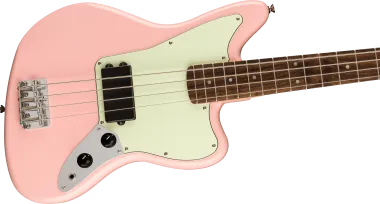 Squier FSR Affinity Series Jaguar Bass H, Laurel Fingerboard, Mint Pickguard, Matching Headstock, Sh