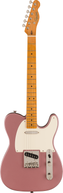 Squier FSR Classic Vibe '50s Telecaster, javorový hmatník, parchantová pickguard, burgundská mlha
