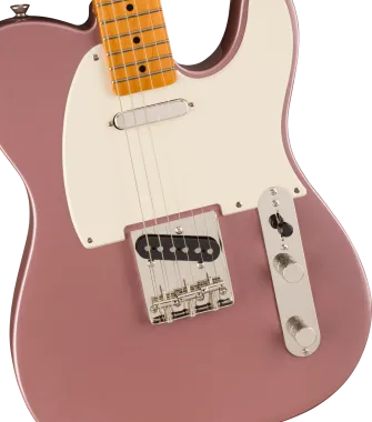 Squier FSR Classic Vibe '50s Telecaster, Maple Fingerboard, Parchment Pickguard, Burgundy Mist