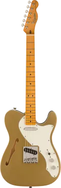 Squier FSR Classic Vibe '60s Telecaster Thinline, Maple Fingerboard, Parchment Pickguard, Aztec Gold