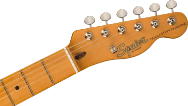 Squier FSR Classic Vibe '60s Telecaster Thinline, Maple Fingerboard, Parchment Pickguard, Aztec Gold
