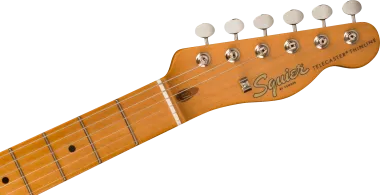 Squier FSR Classic Vibe '60s Telecaster Thinline, Maple Fingerboard, Gold Anodized Pickguard, Desert