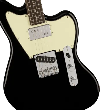 Squier FSR Paranormal Offset Telecaster SH, Black elektromos gitár