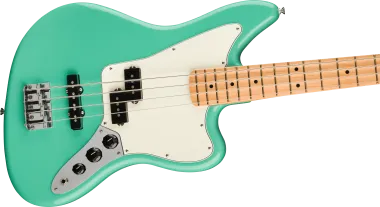 Fender Player Jaguar Bass, Maple Fingerboard, Sea Foam Green