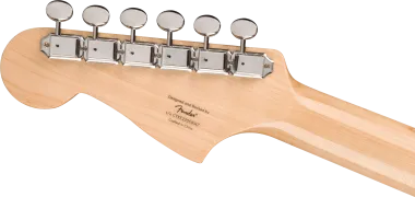 Squier Paranormal Strat-O-Sonic, Crimson Red Transparent elektromos gitár