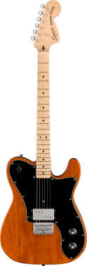 Squier Paranormal Esquire Deluxe, javorový hmatník, černý pickguard, mocha