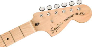 Squier Paranormal Esquire Deluxe, Maple Fingerboard, Black Pickguard, Mocha