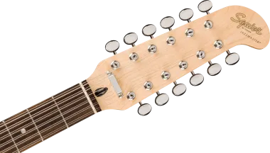 Squier Paranormal Jazzmaster XII, Laurel Fingerboard, Tortoiseshell Pickguard, Olympic White