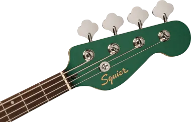 Squier Paranormal Rascal Bass HH, Laurel Fingerboard, Mint Pickguard, Sherwood Green
