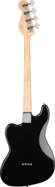 Squier Paranormal Rascal Bass HH, Laurel Fingerboard, White Pearloid Pickguard, Metallic Black
