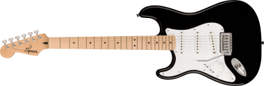 Squier Sonic Stratocaster MN Black levá elektrická kytara