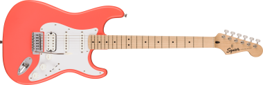 Squier Sonic Stratocaster HSS MN Tahitian Coral
