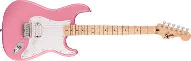 Squier Sonic Stratocaster HT H MN Flash Pink