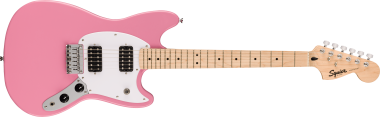 Squier Sonic Mustang HH MN Flash Pink elektrická kytara