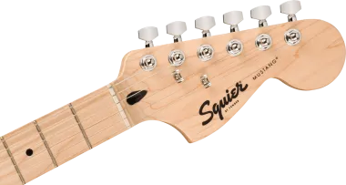 Squier Sonic Mustang HH MN Flash Pink elektromos gitár