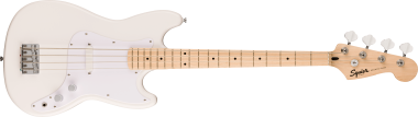 Squier elektrická basová kytara Sonic Bronco Bass MN Arctic White