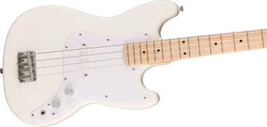 Squier Sonic Bronco Bass MN Arctic White elektromos basszusgitár