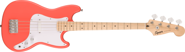 Squier elektrická basová kytara Sonic Bronco Bass MN Tahitian Coral