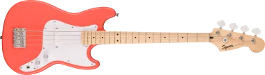 Squier Sonic Bronco Bass MN Tahitian Coral elektromos basszusgitár