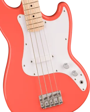 Squier Sonic Bronco Bass MN Tahitian Coral elektromos basszusgitár