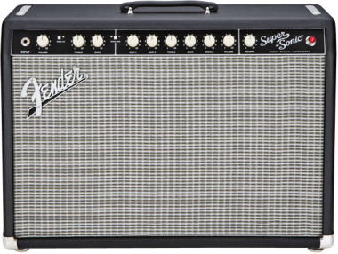 Fender Super-Sonic 22 černý, lampový kytarový zesilovač