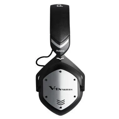 Roland VMH-D1 V-Drums fejhallgató, V-Moda tervezés, 50mm-es driverek