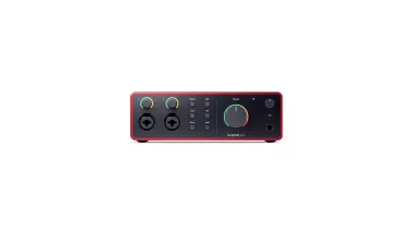 Focusrite Scarlett 4i4 4th Gen negyedik generációs hangkártya