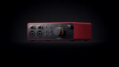 Focusrite Scarlett 4i4 4th Gen negyedik generációs hangkártya