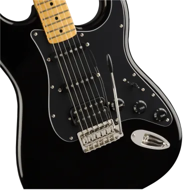 Squier Classic Vibe '70s Stratocaster HSS, Maple Fingerboard, Black