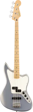 Fender Player Jaguar Bass, Maple Fingerboard, Silver