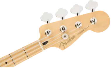 Fender Player Jaguar Bass, Maple Fingerboard, Silver