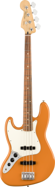 Fender Jazz Bass pro leváky, Pau Ferro hmatník, Capri Orange