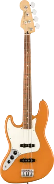 Fender Player Jazz Bass Left-Handed, Pau Ferro Fingerboard, Capri Orange